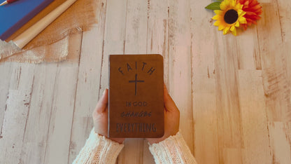 Custom ESV Bible, Compact Bible, Custom Bible Engraved, English Standard Version, Christian Gifts, Baptism Gifts, Pocket Bible