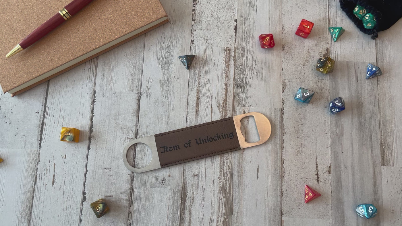 Dungeons and Dragons Item of Unlocking Bottle Opener | DnD Gifts Men | DnD Accessories | Dungeon Master Gifts | DnD Stuff | D&D Gifts