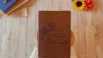 Personalized NLT Bible: Create Your Own Custom Engraved Design with a Designer, Large Print Thinline Reference New Living Translation Bible