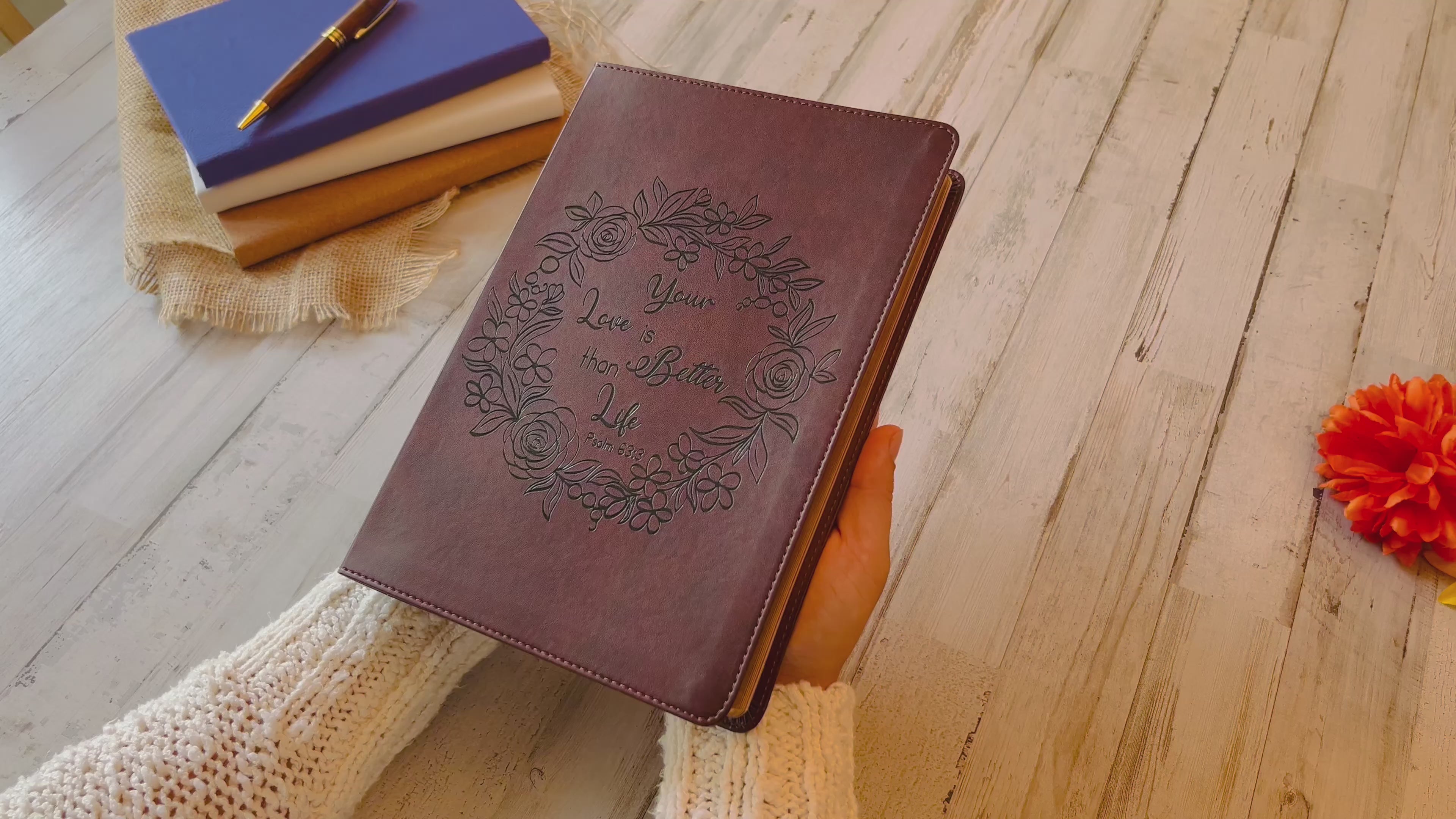 Personalized ESV Bible: Create Your Own Custom Engraved Design with a Designer, Wide-Margin Reference Red Letter English Standard Holy Bible