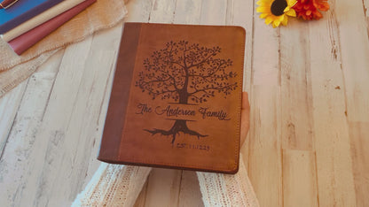 Personalized Family Bible, Custom ESV Family Tree Study Bible, Engraved Bible, Wedding Bible, Christian Gifts, Family Bible for Wedding