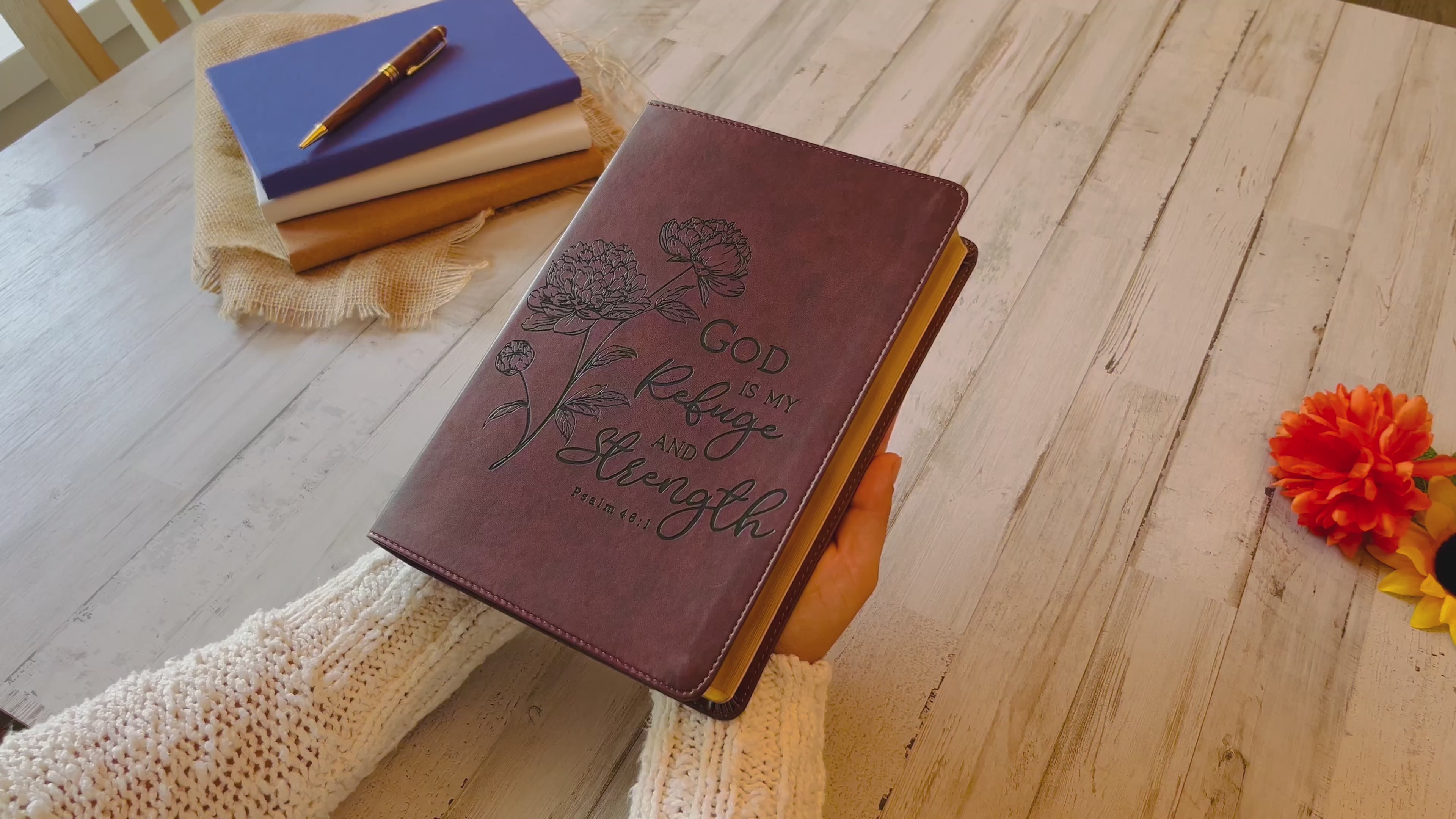 Personalized ESV Bible: Create Your Own Custom Engraved Design with a Designer, Wide-Margin Reference Red Letter English Standard Holy Bible