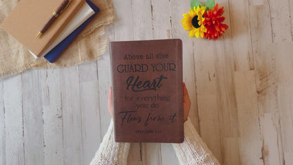 Custom Engraved NLT Thinline Bible, Large Print Reference, Red-Letter Edition, Personalized Christian Gifts for Women, Baptism Gifts