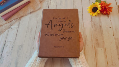 Custom KJV Bible, Wide-Margin Bible, Custom Bible Engraved King James Version, Christian Gifts, Baptism Gifts, KJV Bible Women Men