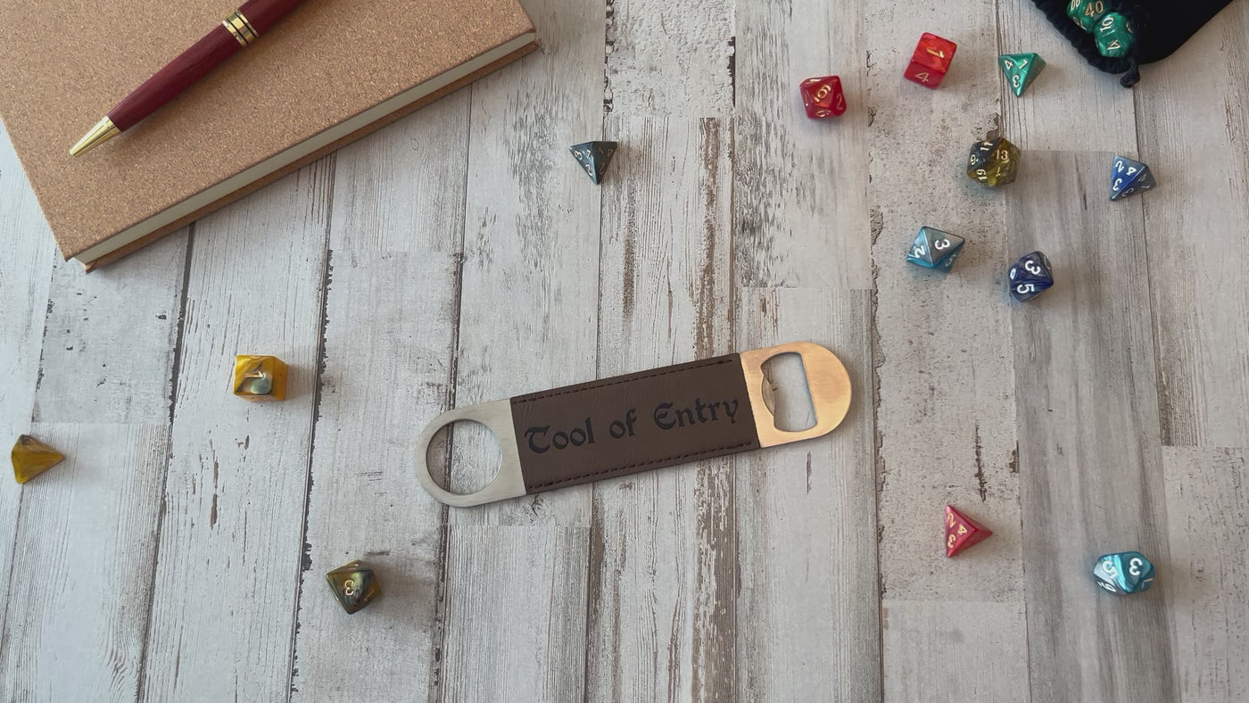 Dungeons and Dragons Tool of Entry Bottle Opener | DnD Gifts Men | DnD Accessories | Dungeon Master Gifts | DnD Stuff | D&D Gifts