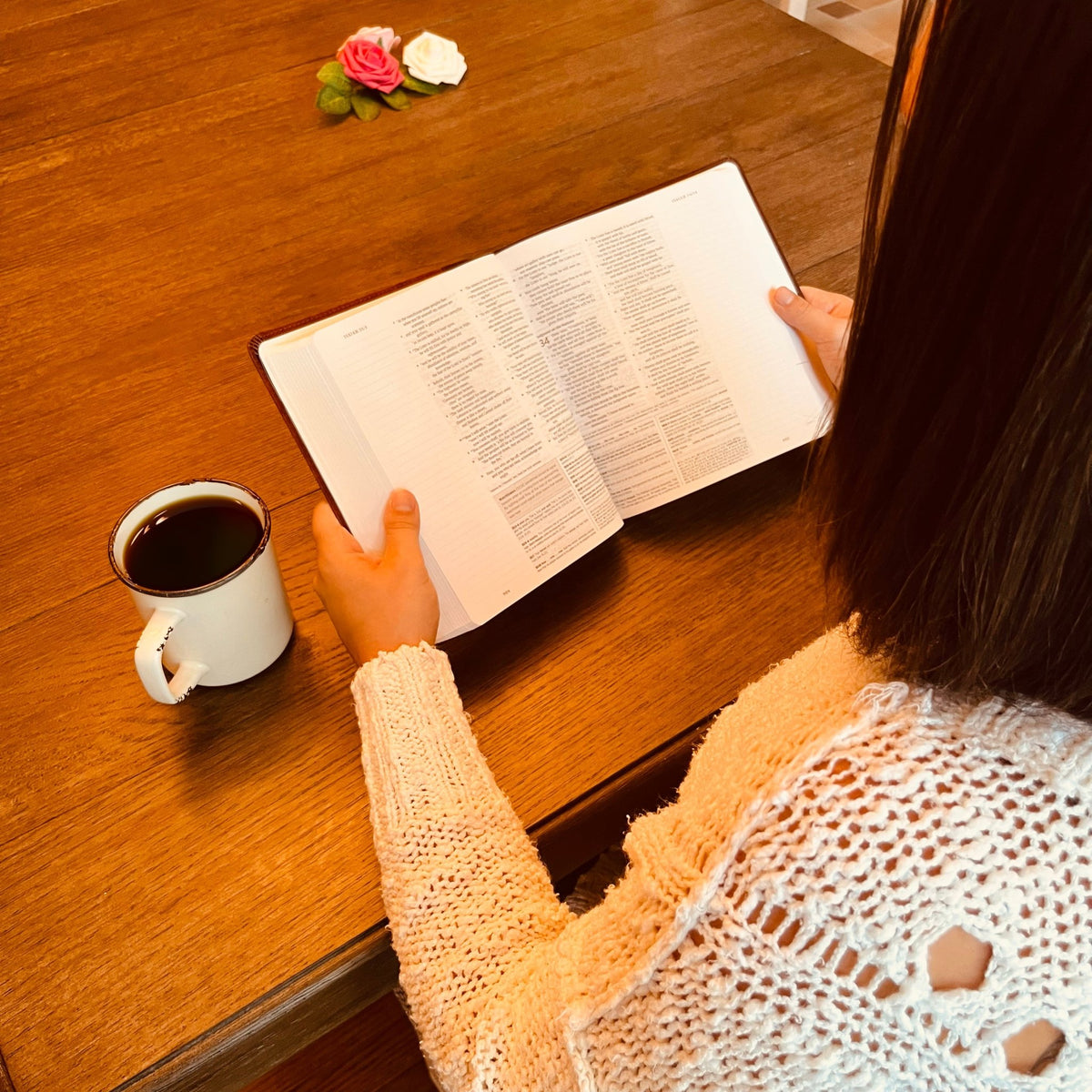 Custom Engraved ESV Journaling Study Bible, Wide Margin Note - Taking Bible, Personalized Christian Gift, Baptism Gift for Women - Religious Books - Aylev