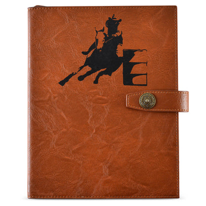 Barrel Racing Log Book | Barrel Racing Journal & Planner | Barrel Racing Gifts | Horse Gifts for Girls | Horse Journal | Barrel Racing Tack - Horse Tack Accessories - Aylev