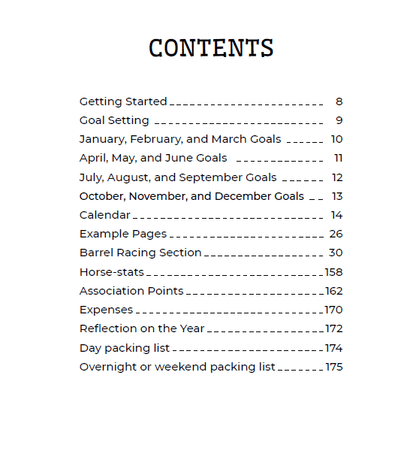Personalized Barrel Racing Log Book, Barrel Racing Journal & Planner, Barrel Racing Gifts, Horse Gifts, Horse Journal Barrel Racing Tack - Animals & Pet Supplies - Aylev