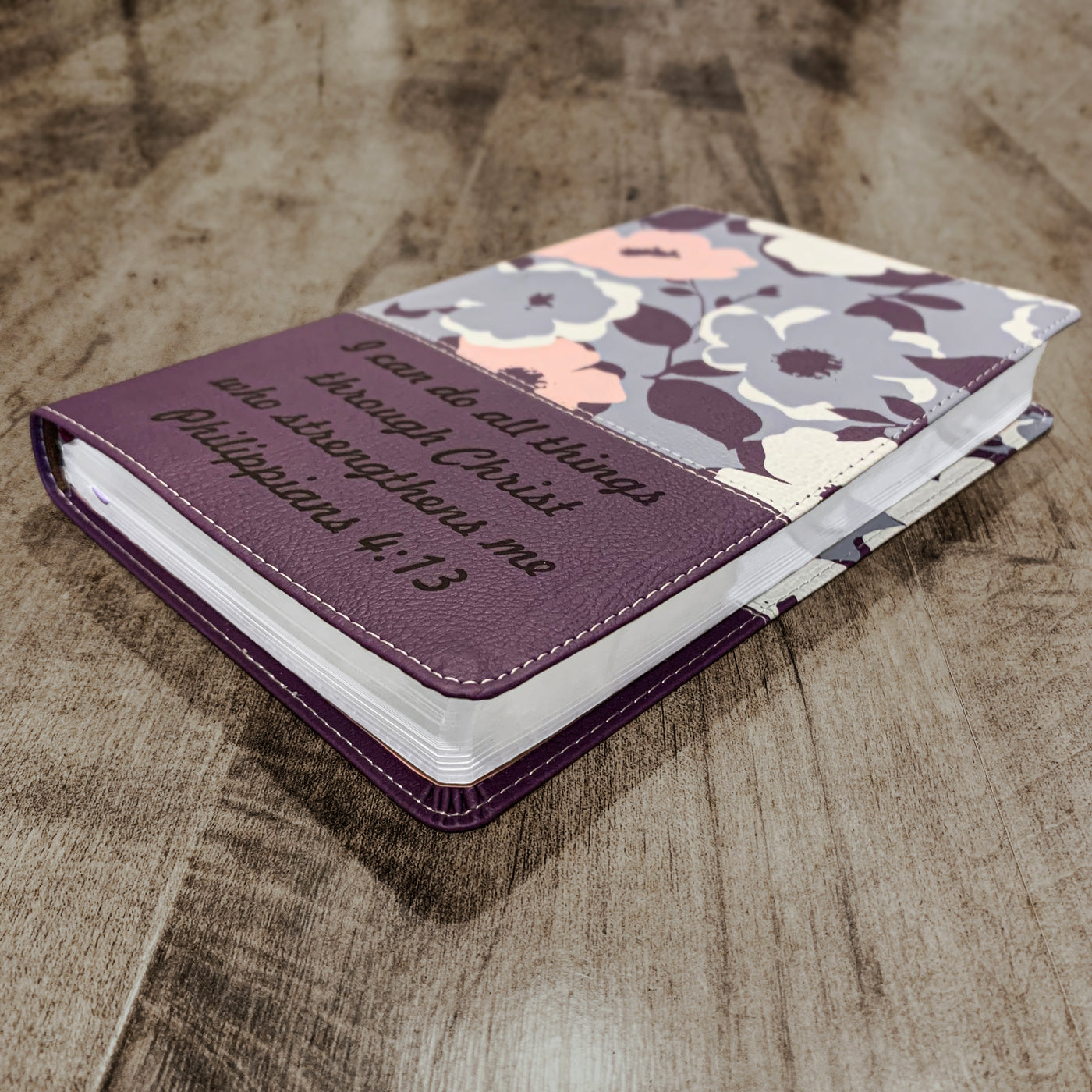 Personalized NIV Bible | Purple Thin - Starkenburg Company